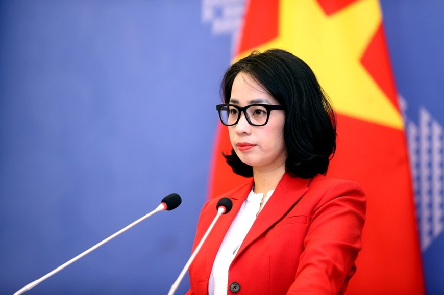 Phát biểu của Người Phát ngôn Bộ Ngoại giao Phạm Thu Hằng về quan điểm và thông tin liên quan đến vụ khủng bố khiến 28 nạn nhân thiệt mạng ngày 22/4/2025 (giờ địa phương) ở thung lũng Baisaran, Pahalgam của bang Jammu và Kashmir, miền Bắc Ấn Độ